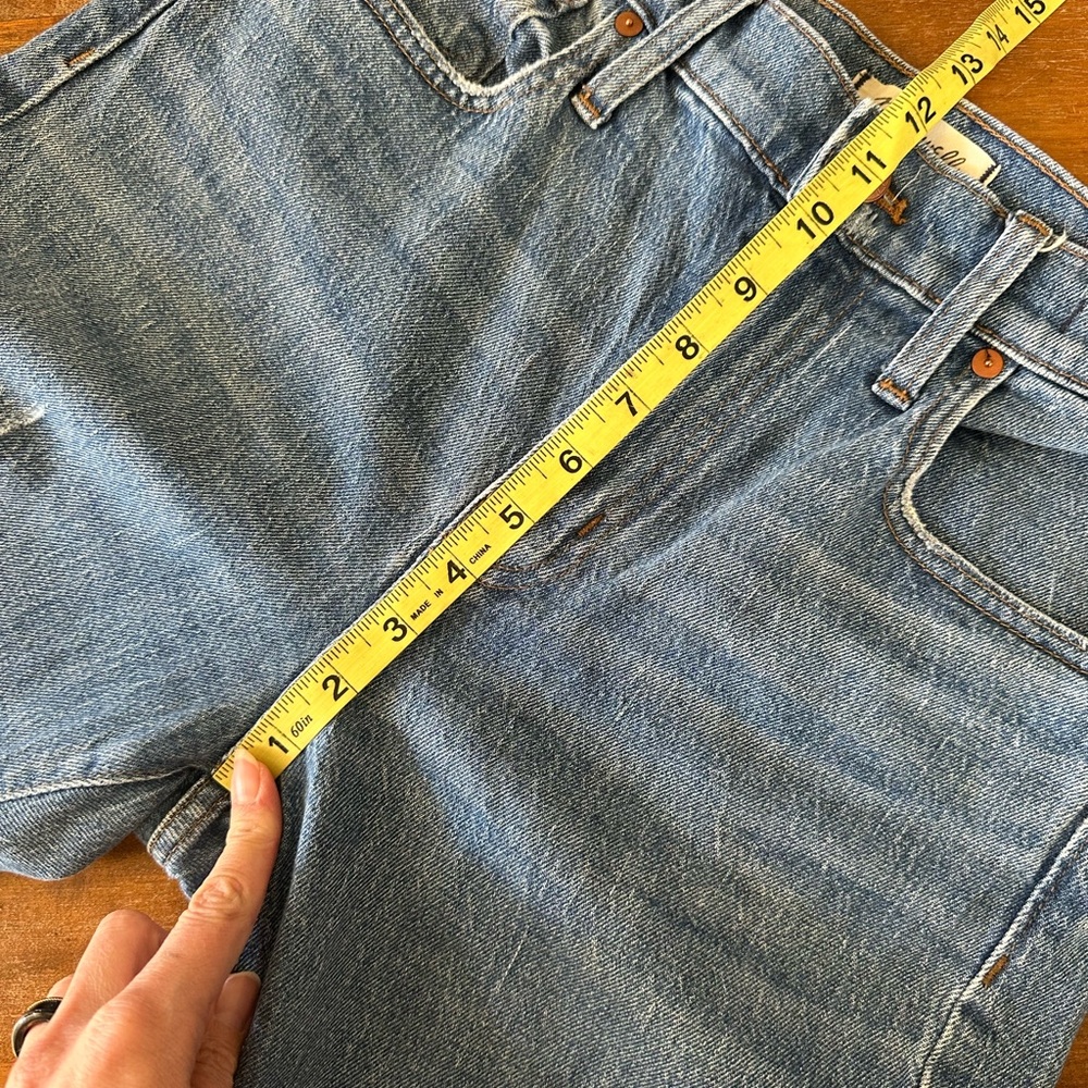 Madewell The High Rise Slim Boy Jean stretchy denim size 26 - Picture 5 of 10